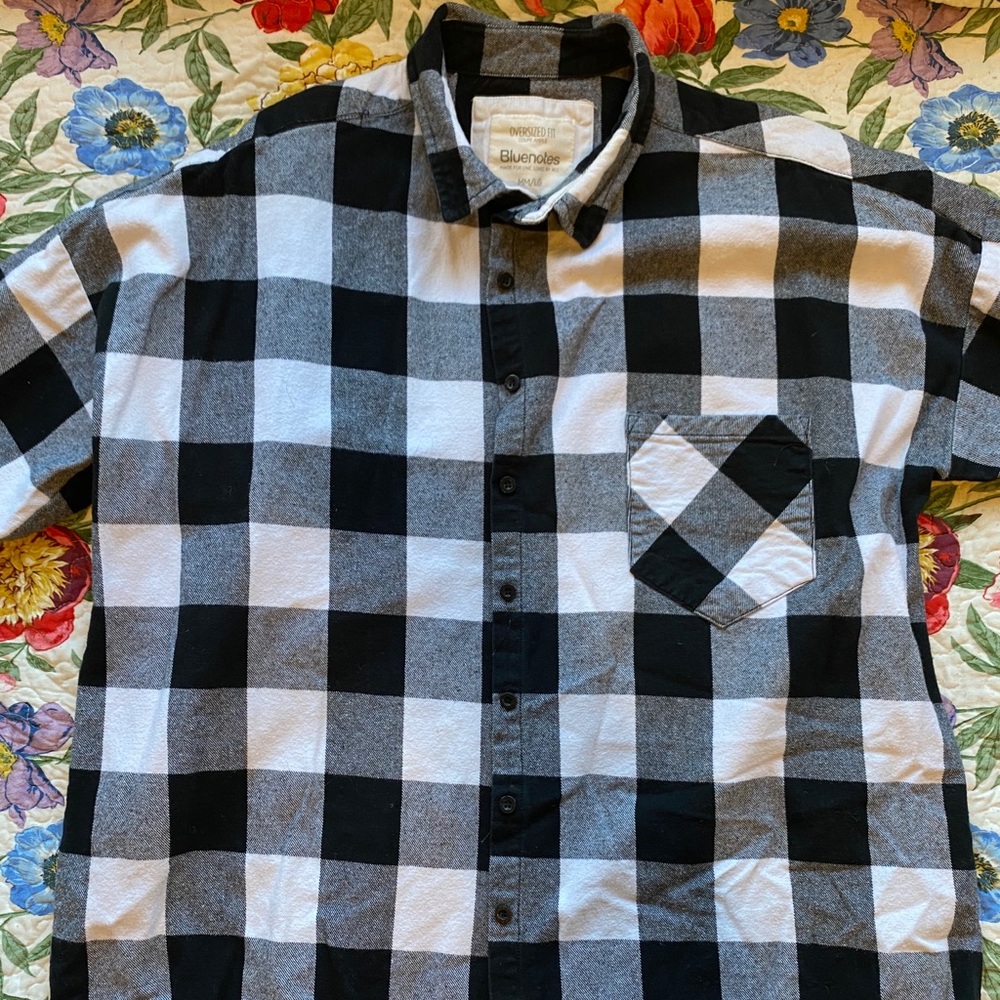 Black and White Plaid